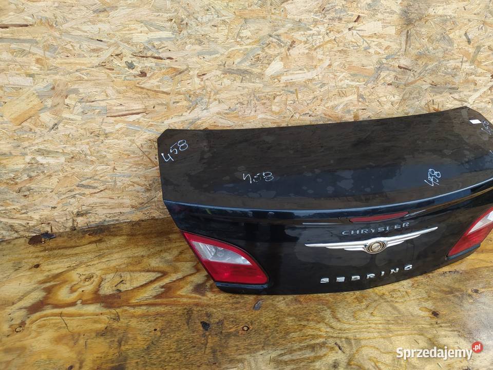 CHRYSLER SEBRING III PXR SEDAN KLAPA TYŁ osobowe Motoryzacja Zbierkowo