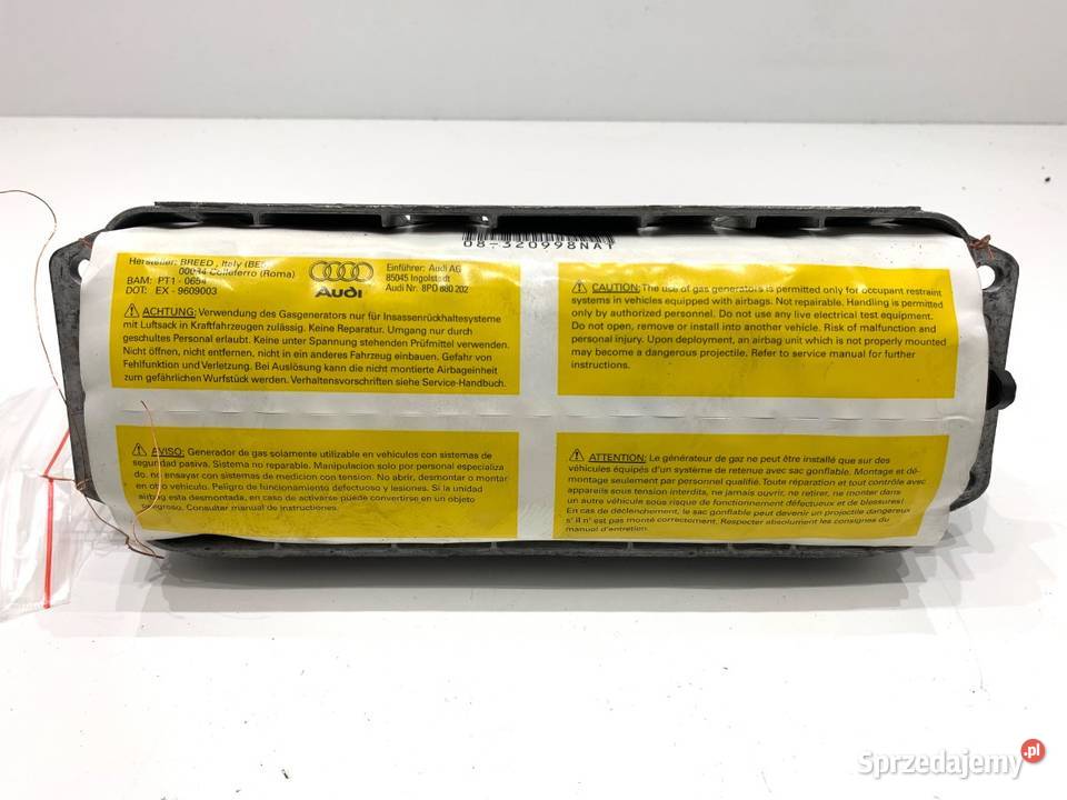 PODUSZKA POWIETRZNA PASAŻERA AUDI A3 8P