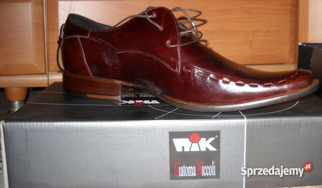 Brązowe półbuty Giatoma Niccoli