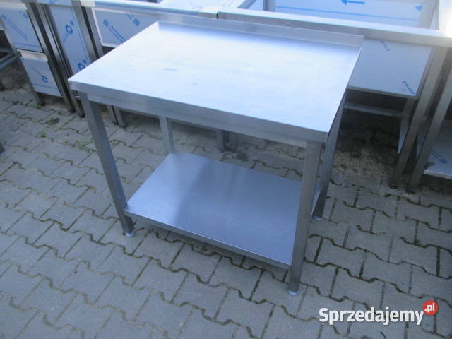 STÓŁ GASTRONOMICZNY Z PÓŁKĄ PRZYŚCIENNY 906085 Ostrów Wielkopolski sprzedam