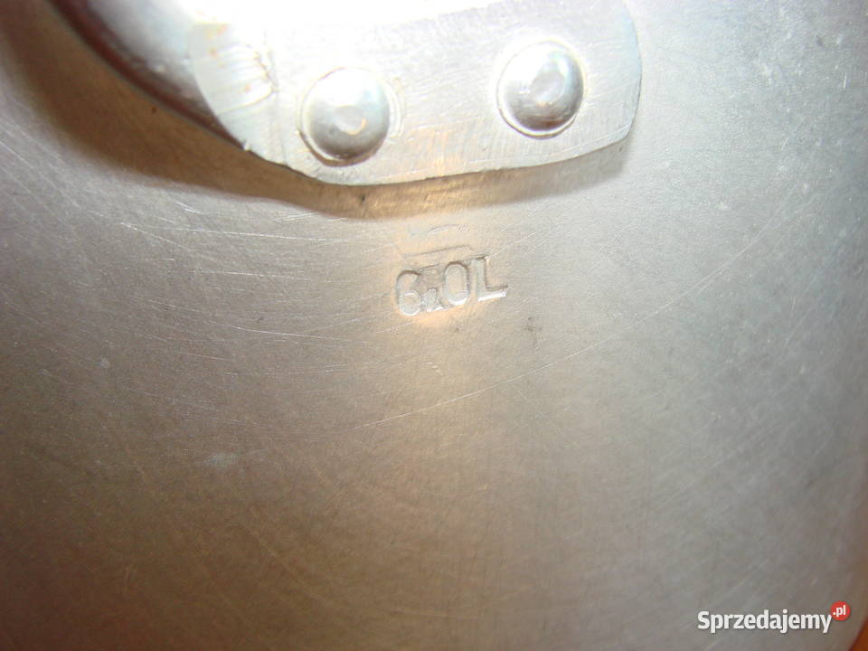 stary aluminiowy garnek 6L Pruszcz Gdański