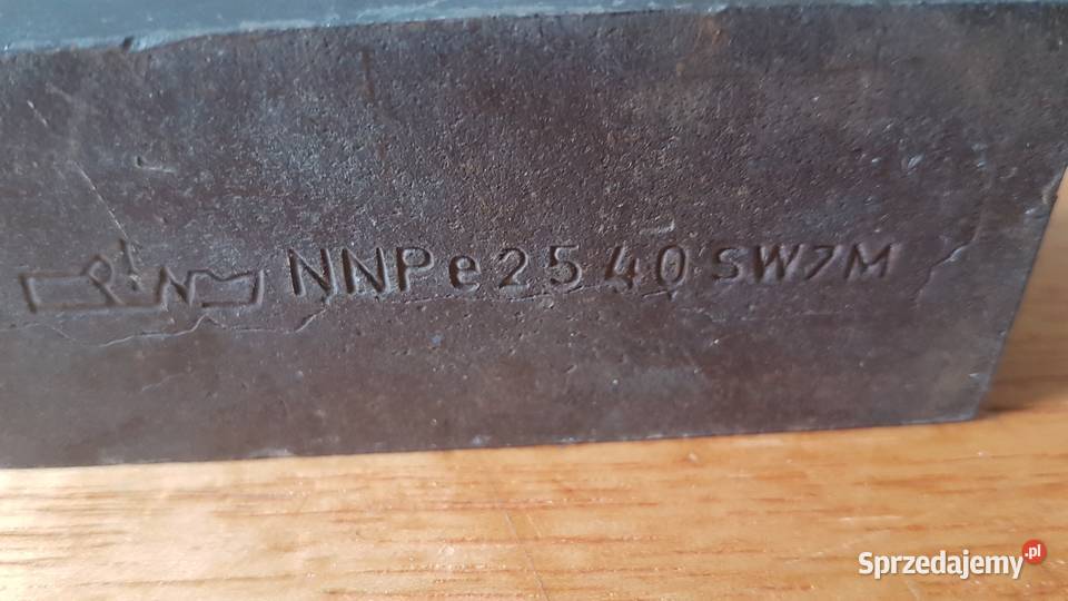 Noż tokarski do gwintu sw 7m