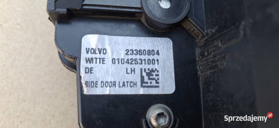 VOLVO FH FM ZAMEK CIĘGNA DRZWI LEWYCH KIEROWCY Bieleń