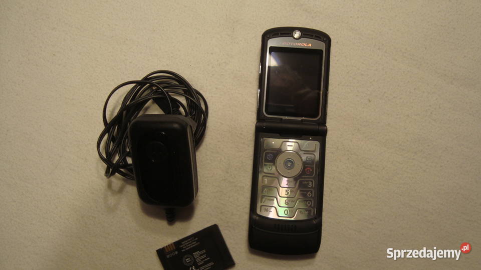 Telefon komórkowy Motorola V3x 4 MB czarny Warszawa