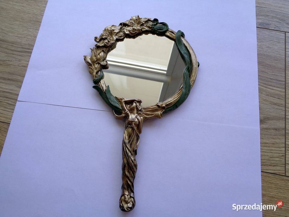 Lusterko ręczne w stylu kolonialnym Kolekcje Toruń