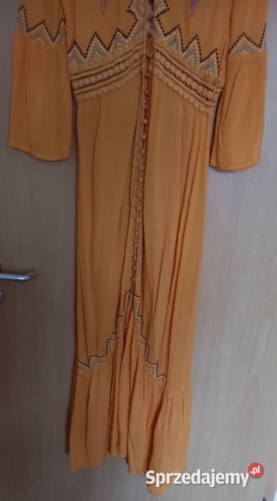 boho Asos sukienka długa Poznań