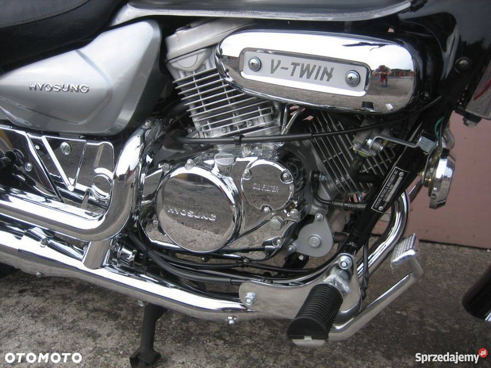 Hyosung GV Aquila 125 kat B duzy chopper 2008 benzyna Hyosung Inowrocław
