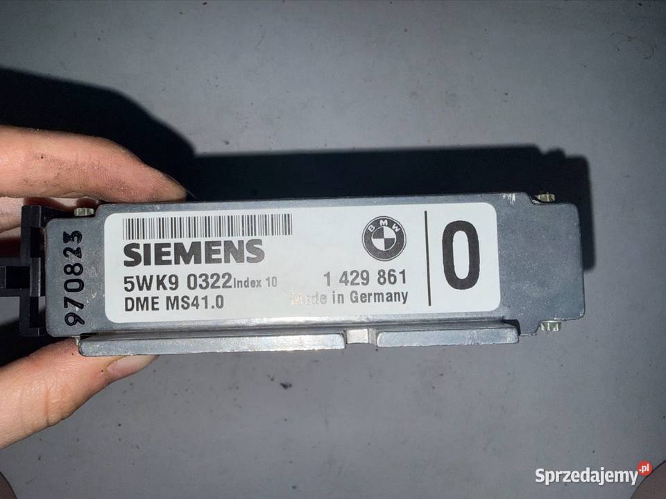 Komputer Sterownik DMEMS410 1427703 BMW 5 E39 osobowe wielkopolskie Ostrów Wielkopolski