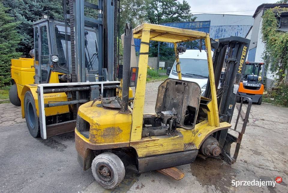 Wózek widłowy Hyster H250XM na części podzespoły Kraków sprzedam