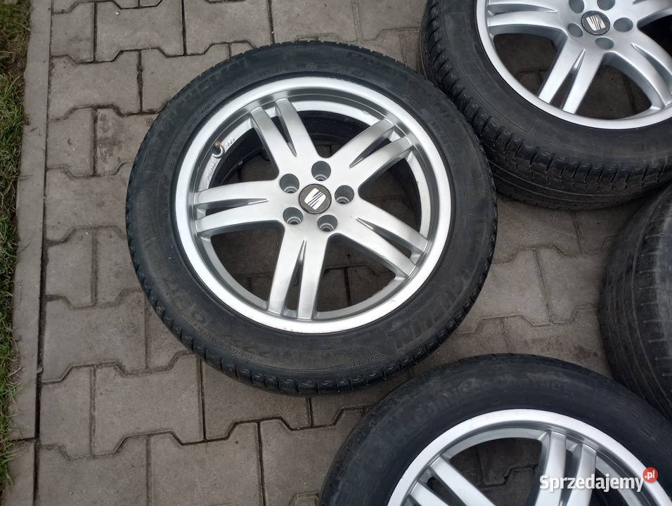 4x Alufelgi 17 5x100 Leon Toledo Ibiza Cordoba