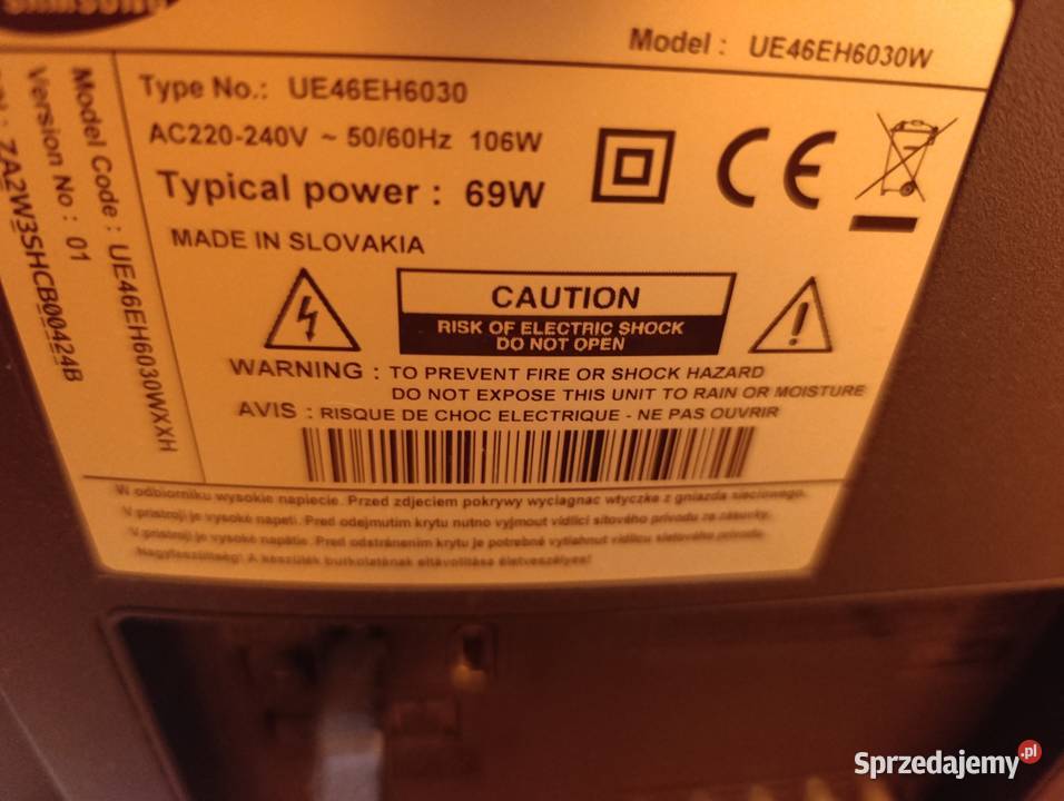 Tv telewizor Samsung 46 LED stan sprzedam