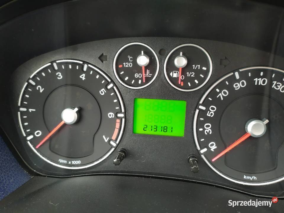 Ford Fiesta mk6 2007 r srebrny Piła