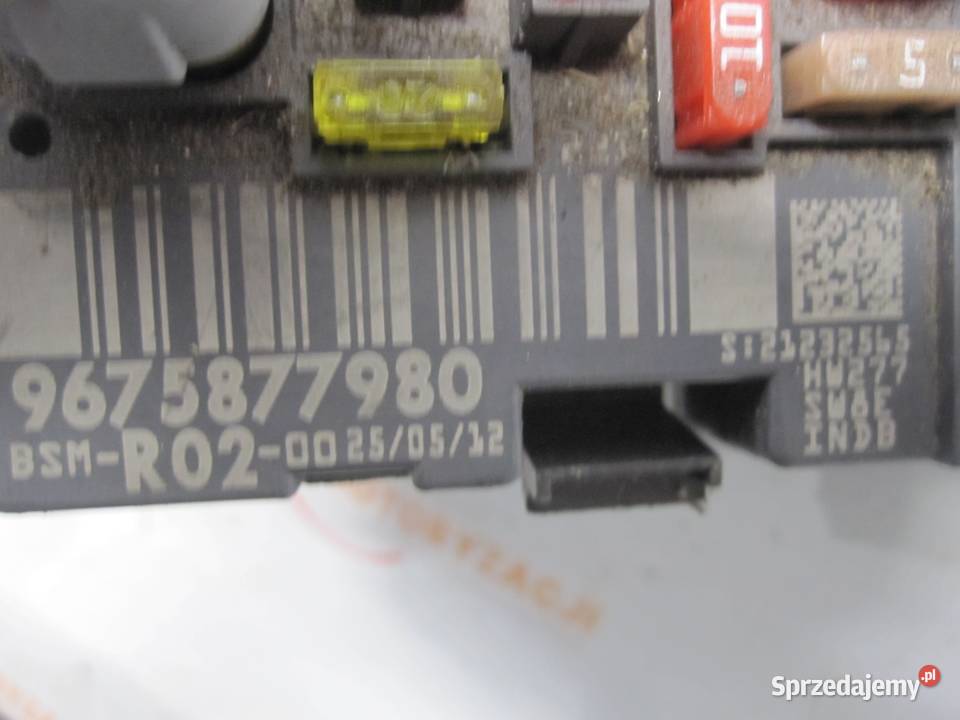 PEUGEOT 3008 I 12r moduł BSM 9675877980 osobowe świętokrzyskie Kielce