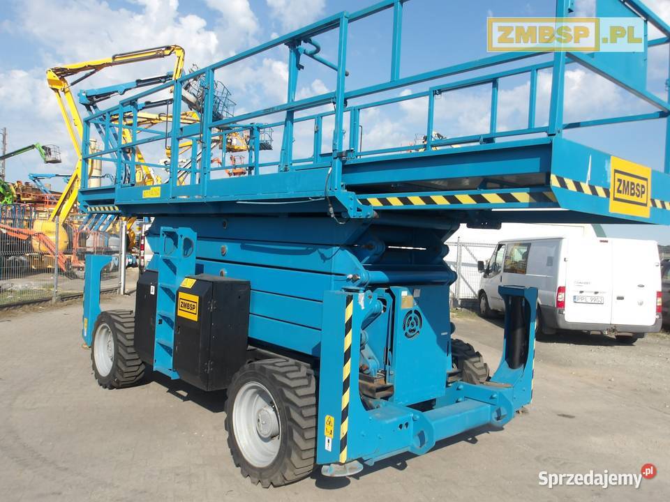 Podnośnik nożycowy 4x4 zwyżka Genie GS5390 RT Pleszew sprzedam