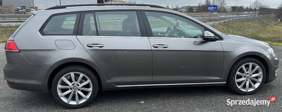 Volkswagen Golf 7 Variant 16 TDI mazowieckie Białobrzegi