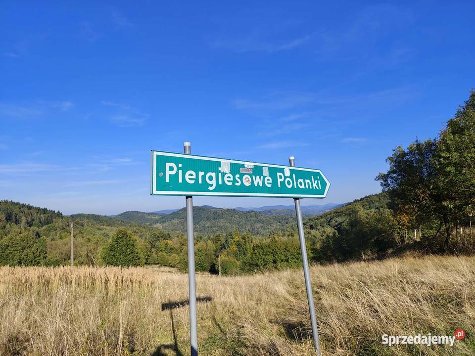 Działka widokowa w Zawoi z panoramą na Babią małopolskie Zawoja sprzedam