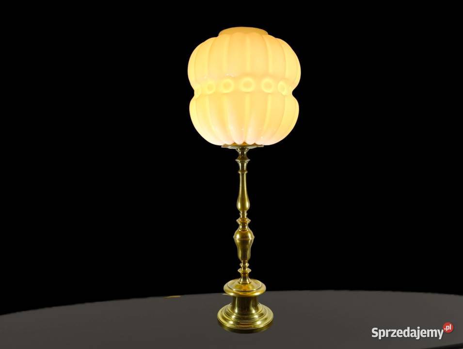 Lampa 70 Art Deco Meos lata 60 vintage wielkopolskie Kalisz