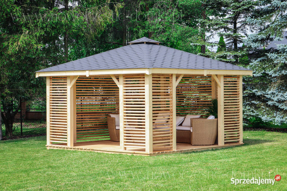Altana ogrodowa Torino 1 wym 4x4m Producent Domki narzędziowe małopolskie Kraków