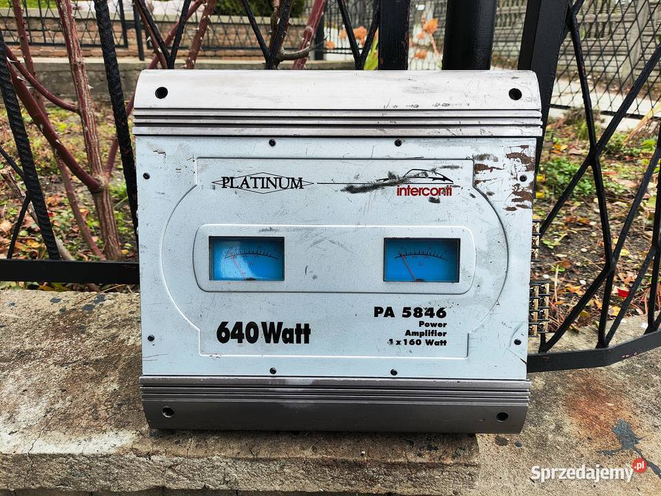 Wzmacniacz samochodowy 4 kanałowy Interconti Niegowonice