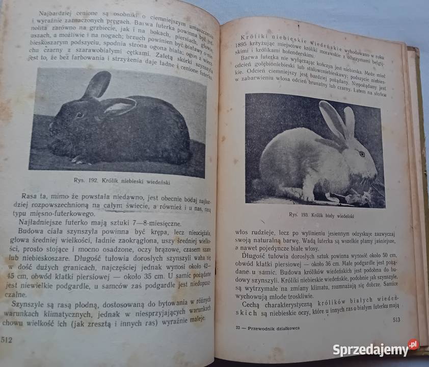 Przewodnik działkowca PWRiL 1954 r Wydanie I Koźminek