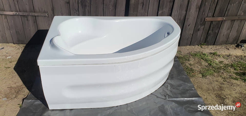 Wanna narożna firmy Sanplast 90x140 z Syfonem wielkopolskie Turek sprzedam