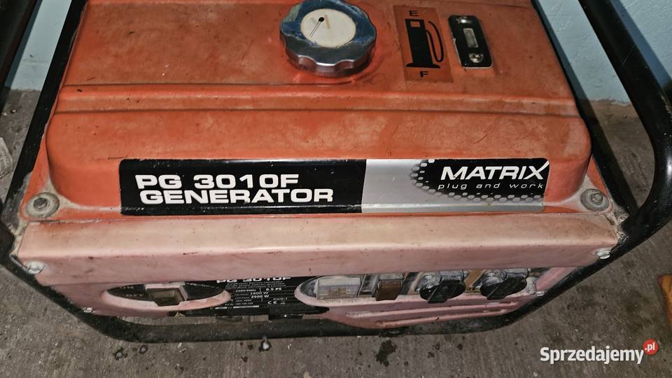 Agregat prądotwórczy Matrix PG3010F 28 kW 2800 W Rzeszów
