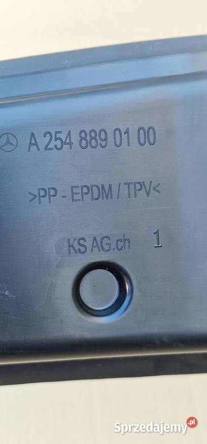 MERCEDES GLC X254 WYGŁUSZENIE BŁOTNIKA OSŁONA Pozostałe Bieleń