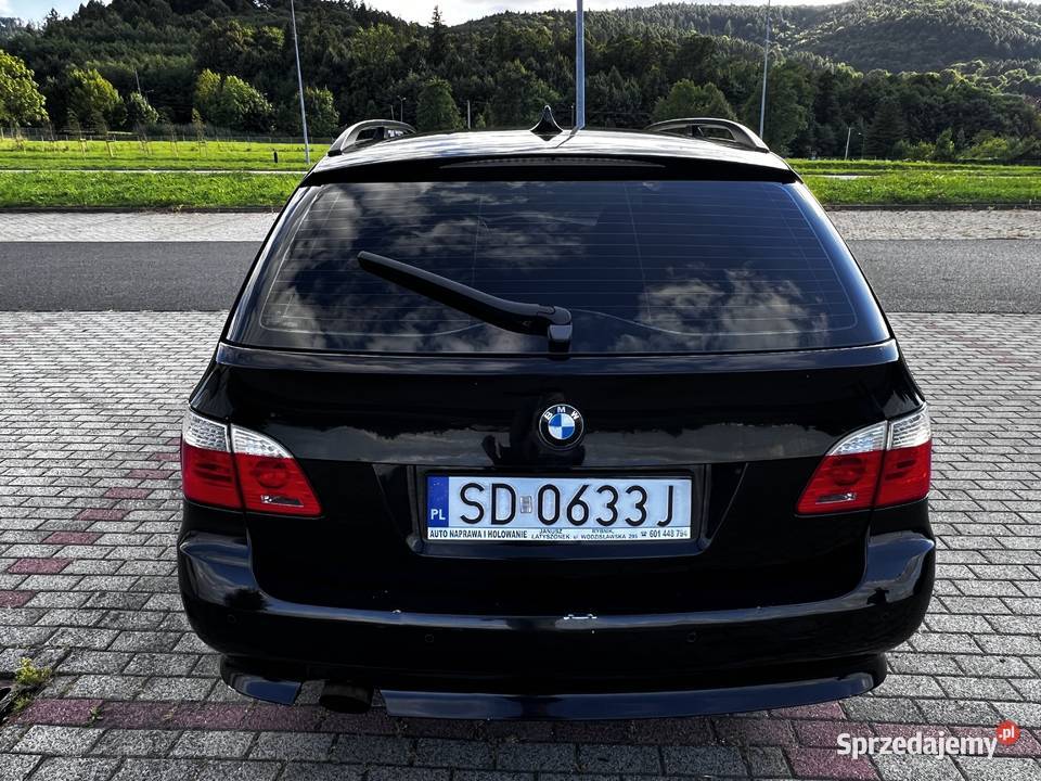 Bmw e61 520d lift android czarna Lci Bielsko-Biała