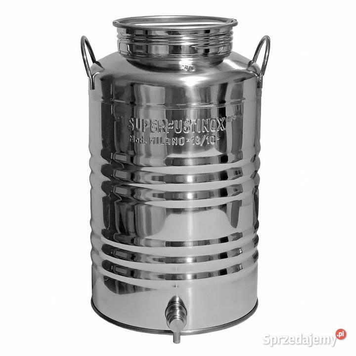 Hermetyczna beczka bańka kanister ze stali śląskie