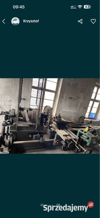 Tokarnia 5 metrowa i 15 metrowa na chodzie