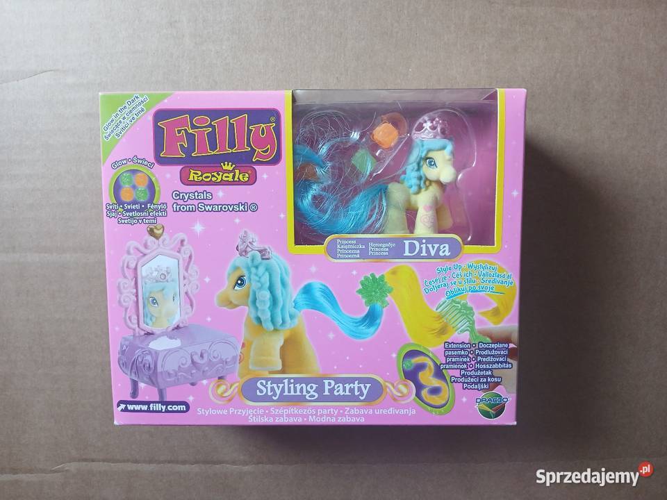 Kucyk Filly Royale Diva zestaw stylowe przyjęcie Chrzanów