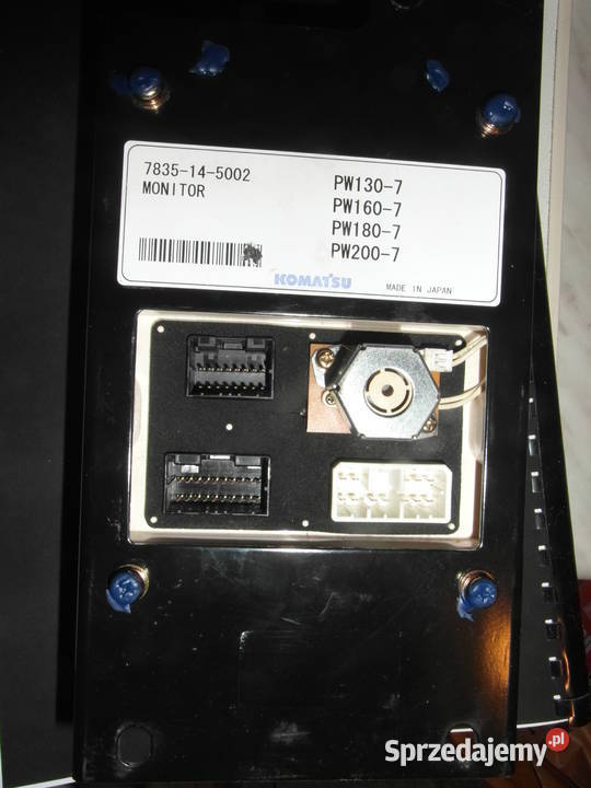 Monitor wyświetlacz komatsu pw130 7pw160 7pw180 Police sprzedam