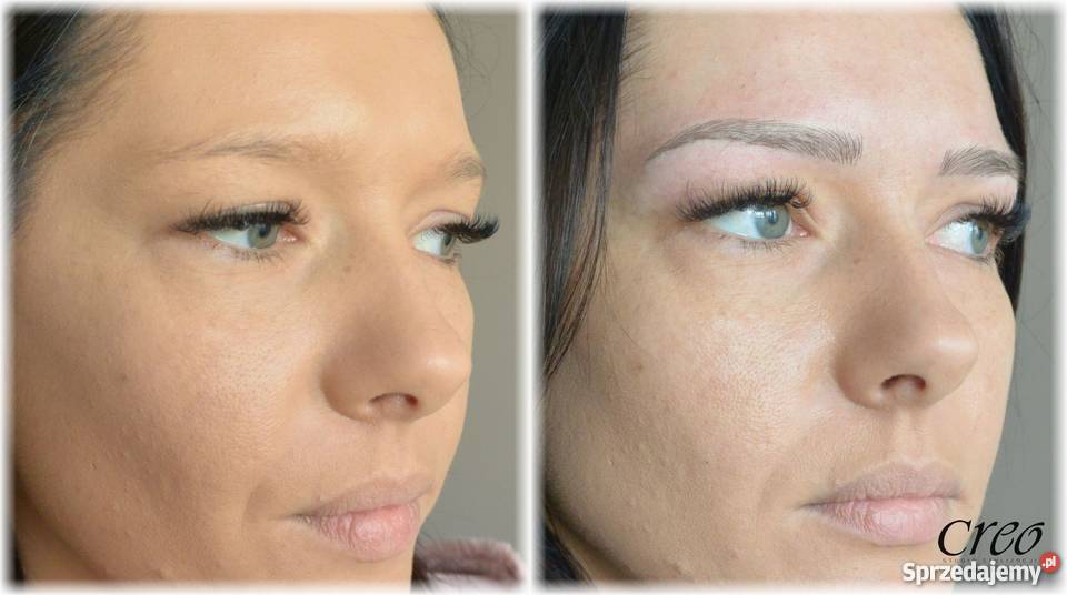 Makijaż permanentny Rzeszów brwi piórkowe Pielęgnacja, uroda, zdrowie zdrowie