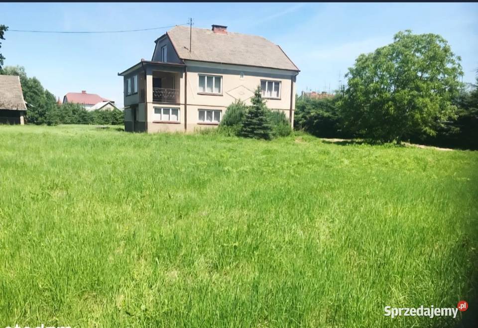 DOM MUROWANY DUŻY OGRÓD 50A JADOWNIKI MOKRE GM dachówka