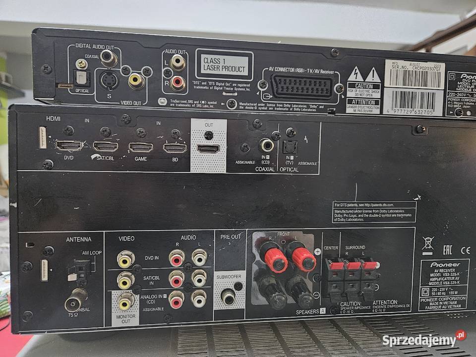 Amplituner Pioneer VSX329K czarny Kwietno