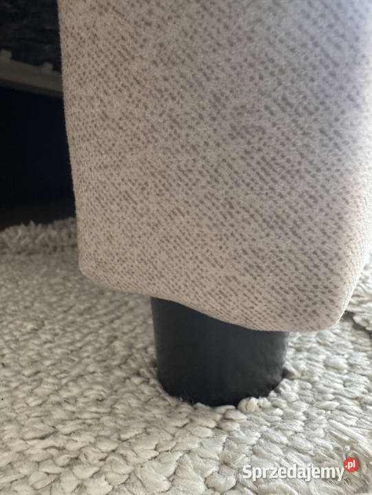 Sofa kanapa rozkładana z funkcją spania beżowa