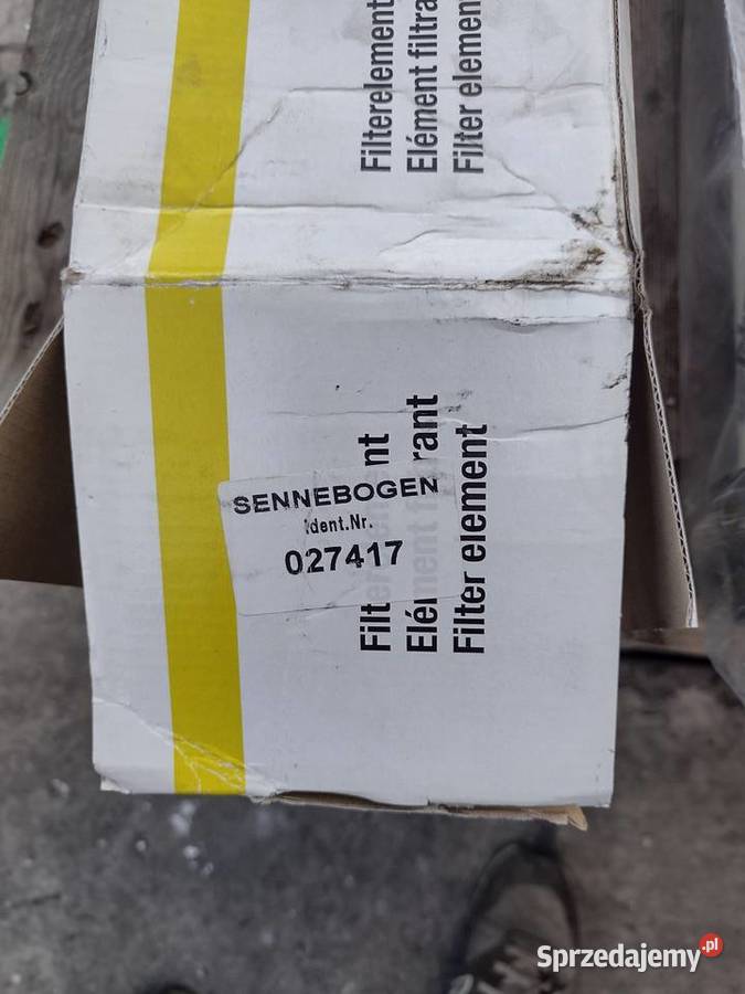 Filtr hydrauliczny sennebogen Zeppelin Pozostałe