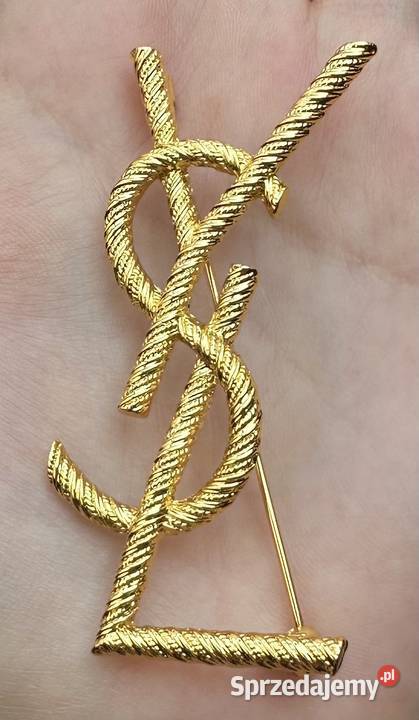 Broszka YSL Yves Saint Laurent Dla kobiet Warszawa