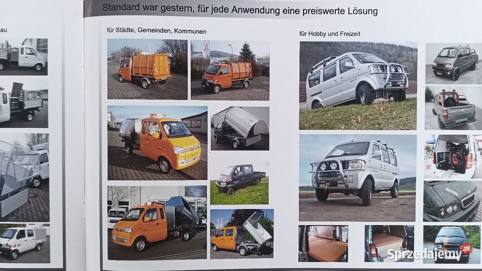 DFSK KSerie CSerie Mini Truck Prospekt Bytom