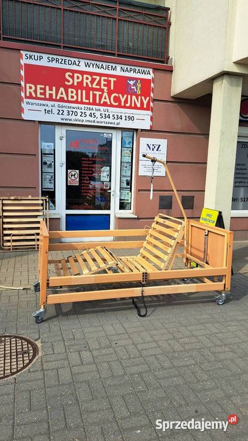 Wynajem Łóżek Rehabilitacyjnych 100 zlmsc bez
