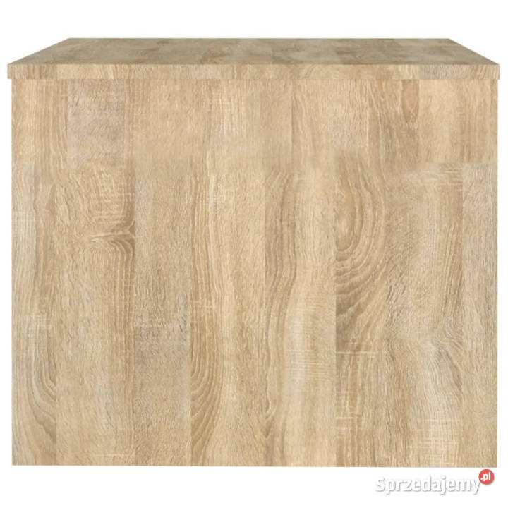 Stolik kawowy dąb sonoma 80x50x40 materiał