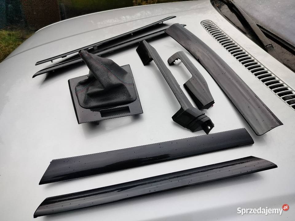 Bmw e46 sedan kombi listwy dekory czarne Aleksandrów Łódzki