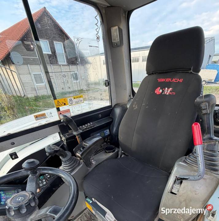 Koparka kołowa Takeuchi TB 295W 2016 Koparki Jeziorko sprzedam