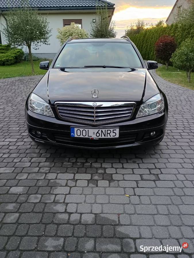Mercedes cklasa w204 kombi dużym serwisie manualna Klasa C łódzkie Mokrsko Rządowe