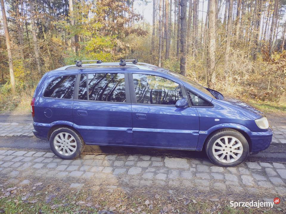 Opel Zafira 7mio osobowy benzynagaz nieuszkodzony