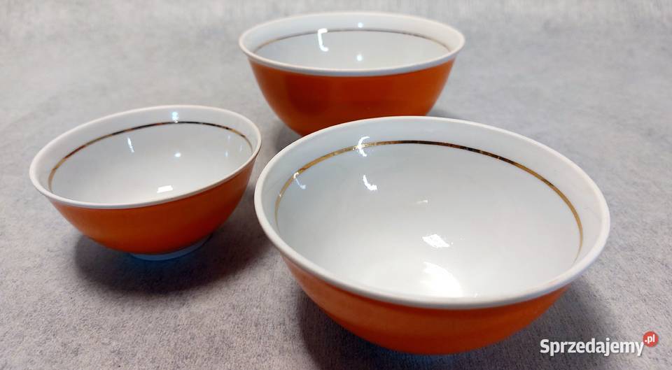 Krasnodarska Fabryka PorcelanyCzajka Miski ZSRR Porcelana i szkło Szczecin