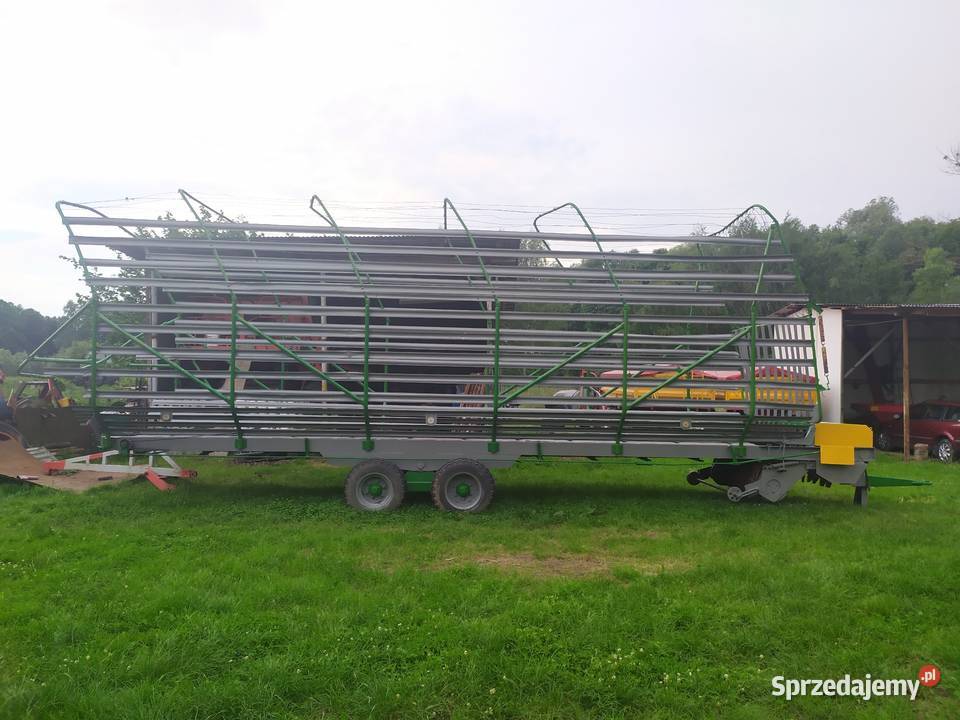 Przyczepa samozbierająca Młyny