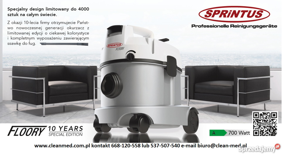 Profesjonalny Odkurzacz Hotelowo Biurowy