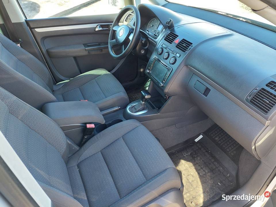VW TOURAN 20TDI Automat Kamera Alu felgi w uszkodzony kujawsko-pomorskie Bydgoszcz sprzedam