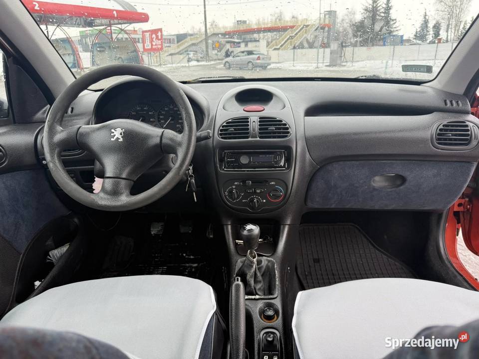 Peugeot 206 11 Benzyna z Gazem 2003r Oszczędny podkarpackie Dębica